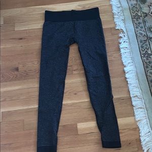 sparkly stripped leggings